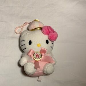 Hello kitty plush bag keychain (NWOT)